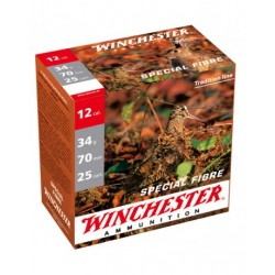 WINCHESTER Spécial Fibre 12 / 70 34g Plombs au choix