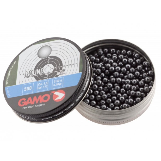 BOÎTE DE 500 PLOMBS GAMO ROUND 4.5MM