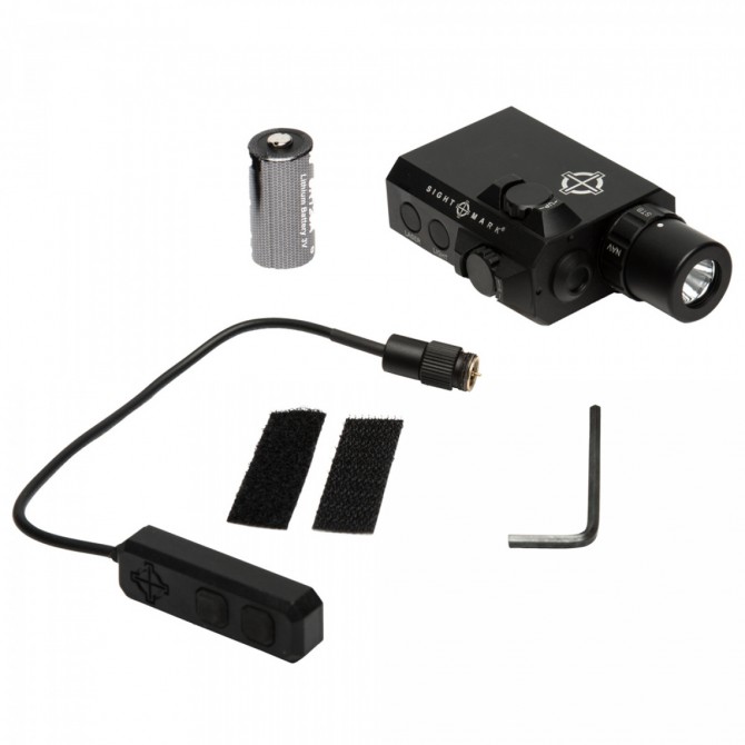 Pointeur laser vert / lampe 300 Lumens LoPro Mini Combo noir