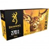 20 munitions Browning cal. 270 Win. 134 gr BXR 20 munitions Browning cal. 270 Win. 134 gr BXR