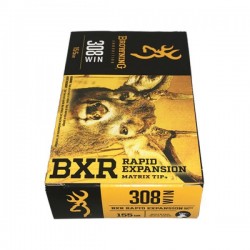 MUNITIONS BROWNING BXR CAL 308WIN 155GR