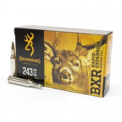 Munitions Browning cal. 243 Win BXR 97 gr