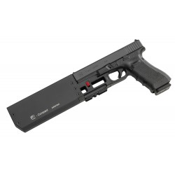 Silencieux Fischer FD917 compact 9 mm Glock 17 GEN5