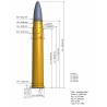 Munitions SOLOGNE 8X75RS NOSLER PARTITION 200GR Munitions SOLOGNE 8X75RS NOSLER PARTITION 200GR