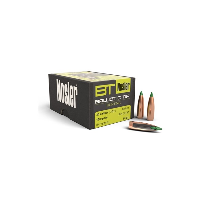 Munitions SOLOGNE Klassic Cal.300 Win. Mag. Nosler Ballistic Tip 11.7g 180 gr