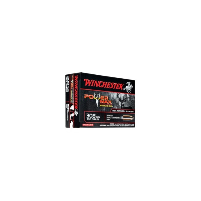 WINCHESTER Power Max Bonded 308 WIN 180Gr WINCHESTER Power Max Bonded 308 WIN 180Gr