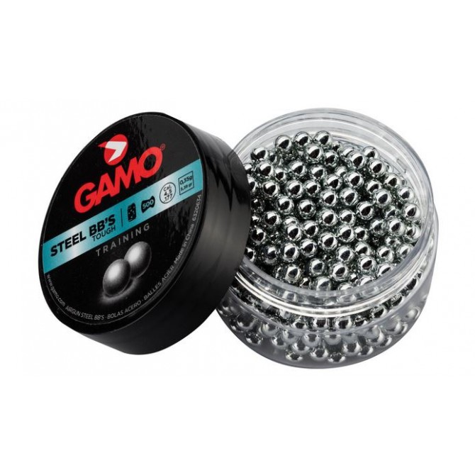 BILLES RONDES GAMO STEEL BB'S CAL. 4.5 MM