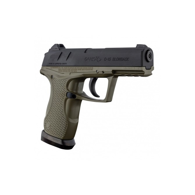 Pistolet GAMO C15 BLOWBACK KAKI BBS 4.5mm