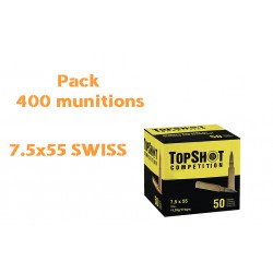PACK 400 MUNITIONS 7.5X55...