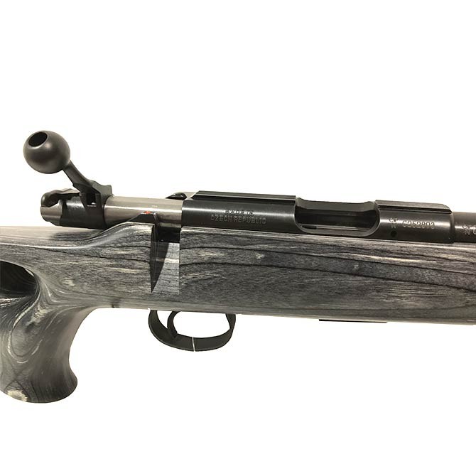 Cz 455 thumbole Grey culasse ouverte