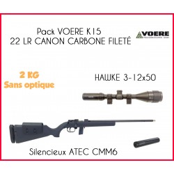 Pack VOERE K15 22 LR canon...