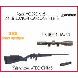 Pack VOERE K15 22 LR canon...