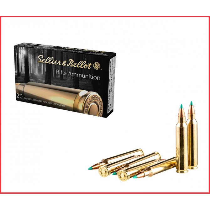 Sellier et Bellot  204 RUGER PTS 32.3 GRS 2.1G