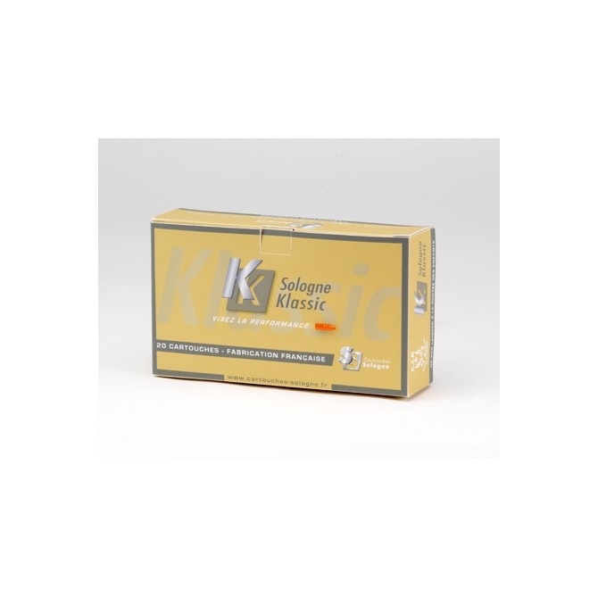 Cartouche Sologne / cal. 270 WSM - Nosler Partition 10,4 g