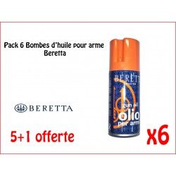 Pack 6 bombes d'huile...