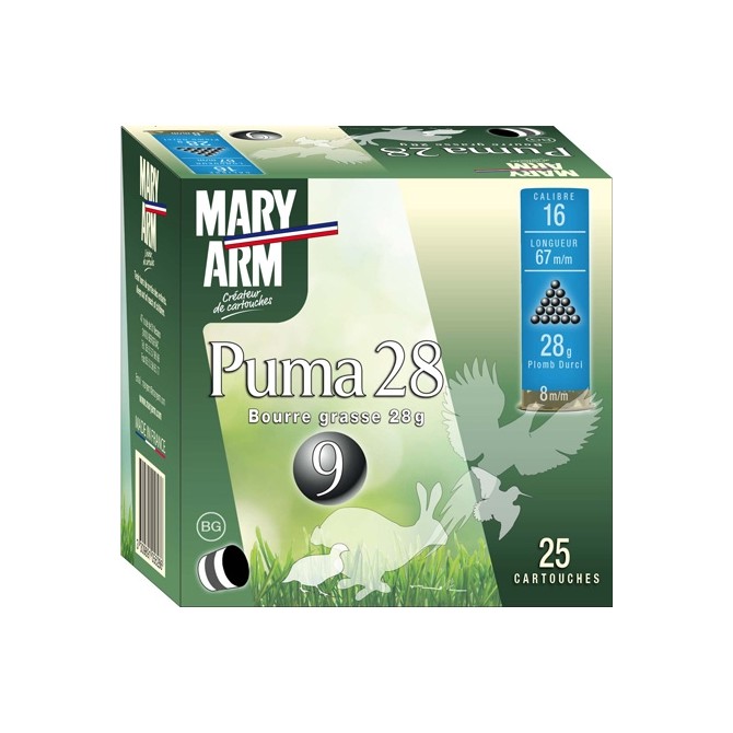 Munitions MARY-ARM PUMA 28 16/67 PB9