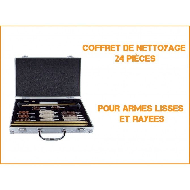 COFFRET NETTOYAGE PISTEUR 24 PIECES