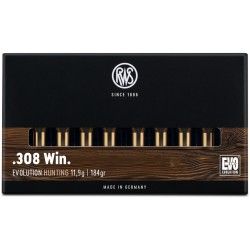 Munitions RWS .308 Win. EVO 11,9g