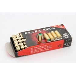 50 cartouches à blanc Geco calibre 9mm PAK