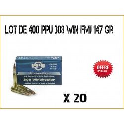 400 Munitions PPU 308 WIN...