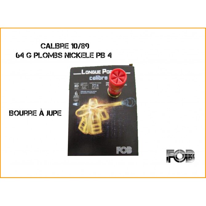 FOB LONDUE PORTE CAL 10 PL4 NICKELE