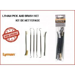 SET LYMAN PICK ET BROSSE kit de nettoyage