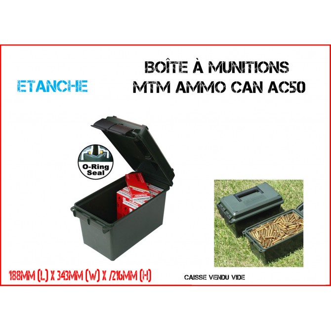 BOÎTE MTM AC50 VERTE
