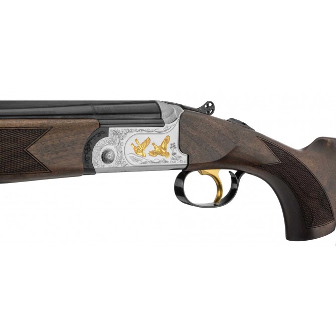 Fusil Fair - Classic Ergal calibre 410/76 - Superposé Extracteur - Bascule Silver petits calibres