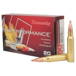 20 munitions Hornady Superformance 150 gr .308 Win
