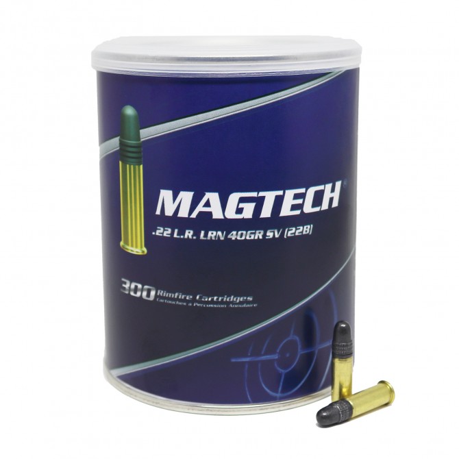 BOITE DE 300 MUNITIONS MAGTECH 22LR LVN 40GR