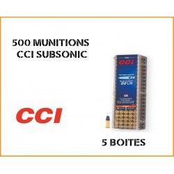 Munitions 22LR CCI Subsonic...
