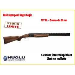 HUGLU SUPERPOSE EAGLE GRAVE PERDRIX FAISAN CAL 12_76 CANON 66 CM