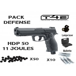 Pistolet balle caoutchouc Umarex T4E HDP 50 (11 joules)