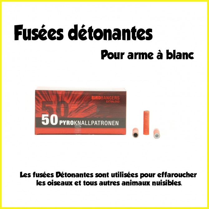 FUSEE DETONNANTE par boite de 50 unités