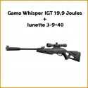 GAMO WHISPER IGT _20 JOULES + LUNETTE 3_9X40 GAMO WHISPER IGT _20 JOULES + LUNETTE 3_9X40