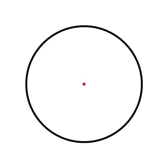 POINTS ROUGES REFLEX 'WIDE VIEW' WEAVER RAIL