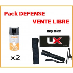 Pack DEFENSE SHOKER LAMPE...