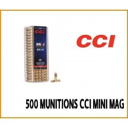 MUNITIONS 22 LR CCI MINI-MAG 40GR CUIVRÉE / 100