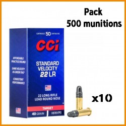 500 Balles 22lr  CCI standard