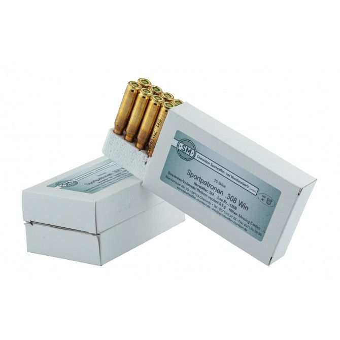 Munition 7. 62 x 51 FMJ 148 grs - 308 Win - SM