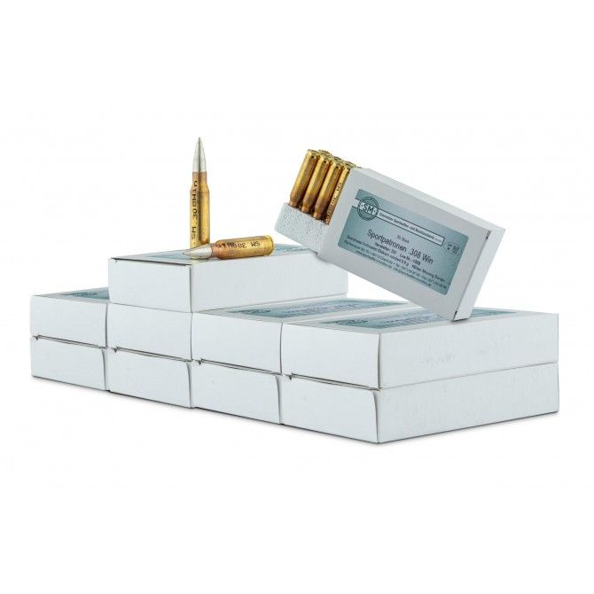 Munition 7. 62 x 51 FMJ 148 grs - 308 Win - SM