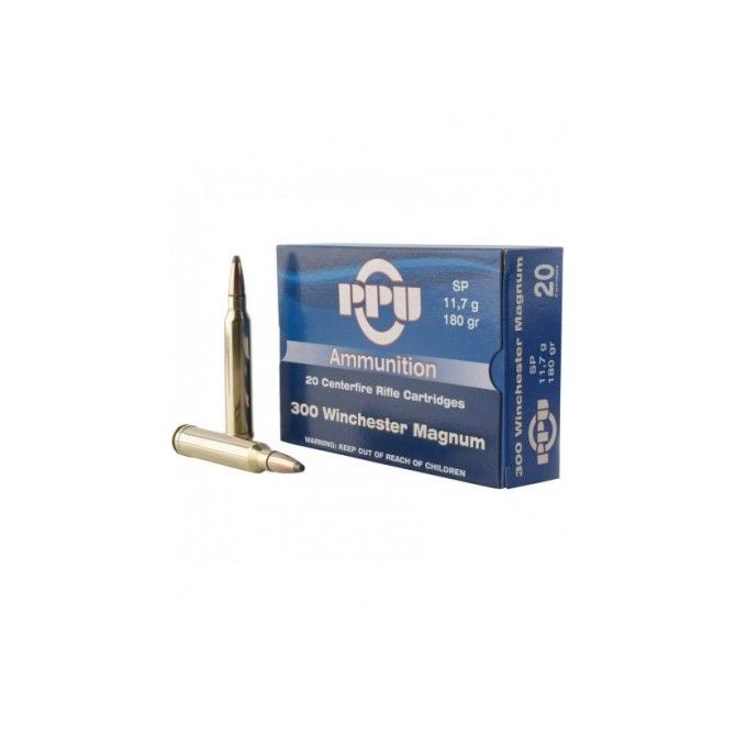 CARTOUCHE PARTIZAN / CAL. 300 WIN. MAG. - SOFT POINT 11,7 G