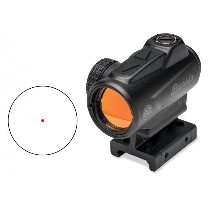 Point rouge BURRIS RT-1 Red-Dot (2 MOA) avec rail picatinny