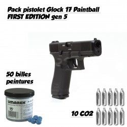 Pack pistolet Glock 17...