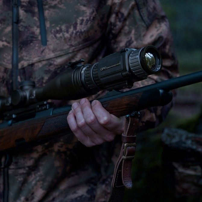 Lunette GPO Spectra Ti35 - Vision Nocturne - Zoom numérique - Capteur thermique VOx