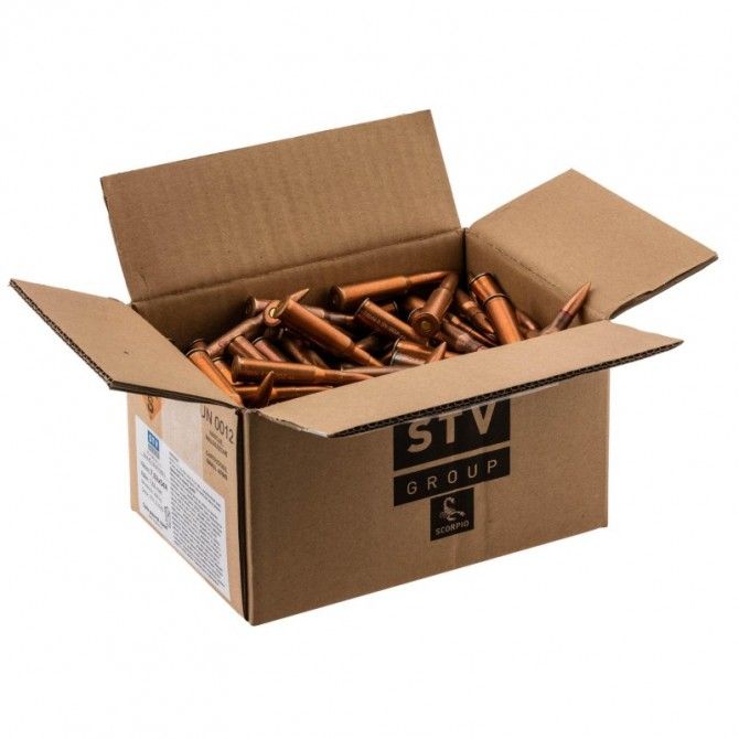 200 munitions STV SCORPIO 7.62X54R FMJ