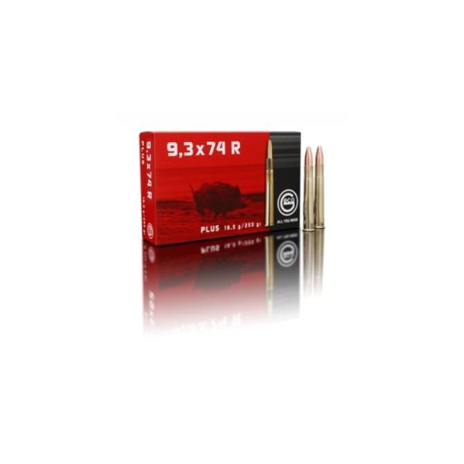 Munitions GECO Cal.9,3x74 R Plus 16.5g 255gr