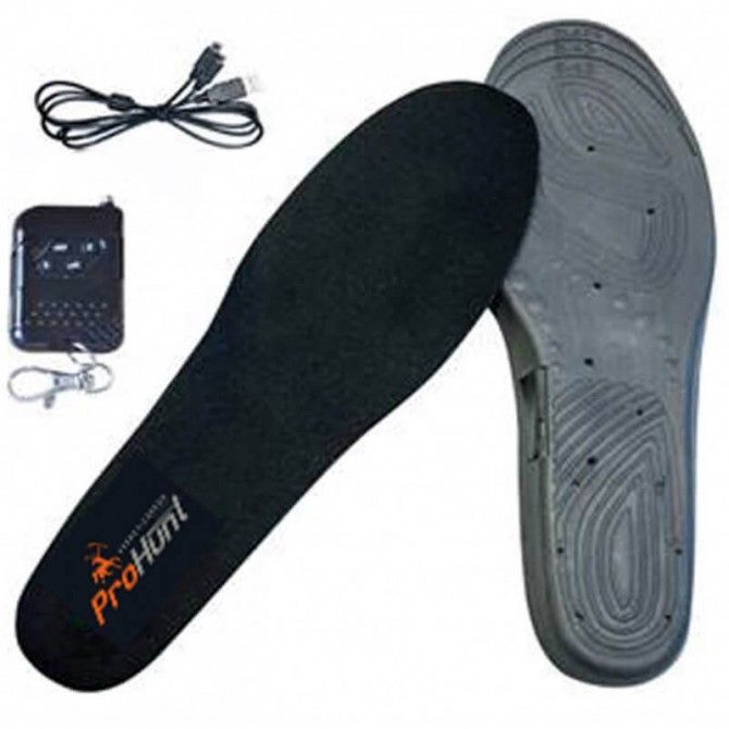 SEMELLES CHAUFFANTES AVEC TÉLÉCOMMANDE PROHUNT - VERNEY-CARRON