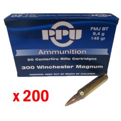 200 CARTOUCHES PARTIZAN 300...