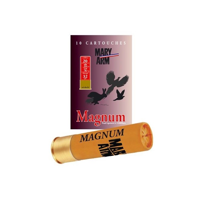 Cartouche Mary Arm Magnum Calibre 20